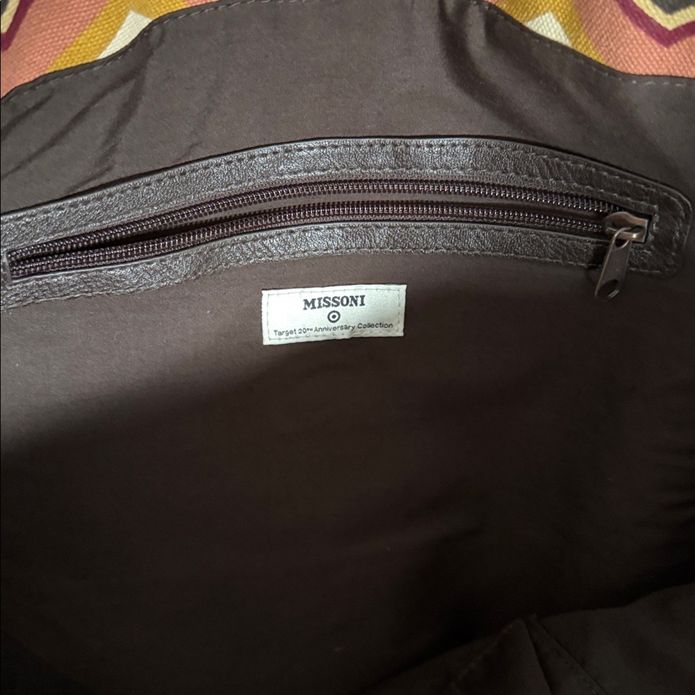 Missoni Brown Interior Tote - Picture 3 of 3